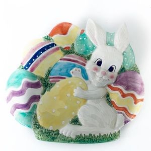 Fitz & Floyd Gathering Eggs Canapé Plate